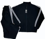 Men's Side Stripe 4 Way Polyester Track Suit