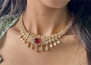 CZ Changeble Necklace Set