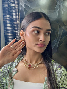 CZ Changeble Necklace Set